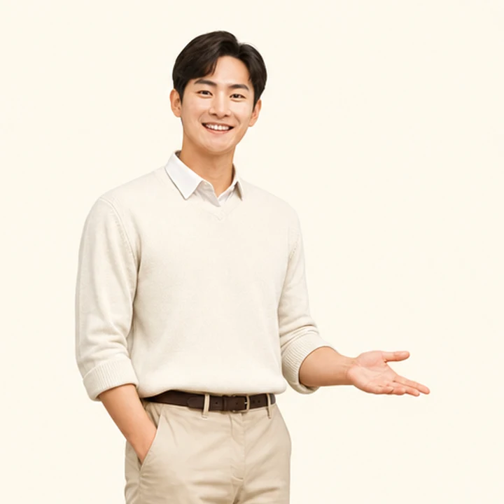 개인회생 장기렌트카 상담 신청을 안내하는 담당자
